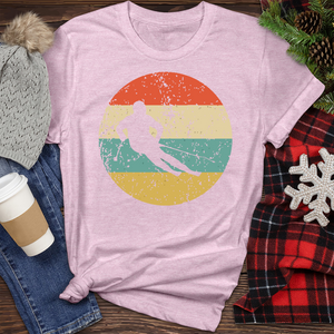 Retro Ski 01 Heathered Tee