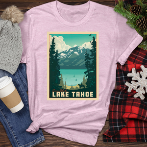 Lkae Tahoe Heathered Tee