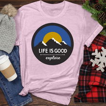 Load image into Gallery viewer, Life Is Good Heathered Tee