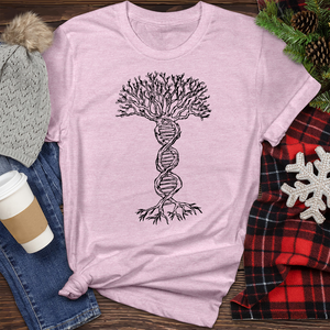 Dna and Tree 01 Heathered Tee