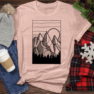 Moon Mountain Heathered Tee