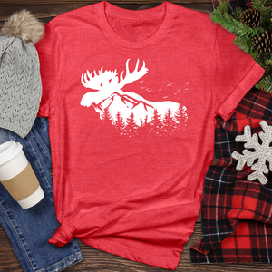 Moose Nature Heathered Tee