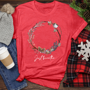 Just Breathe Heathered Tee