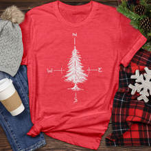 Load image into Gallery viewer, Direction Tree Heathered Tee