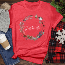 Load image into Gallery viewer, Just Breathe 2 Heathered Tee