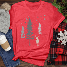 Load image into Gallery viewer, Deer Tree Heathered Tee