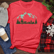 Load image into Gallery viewer, Mountain  Bear Heathered Tee