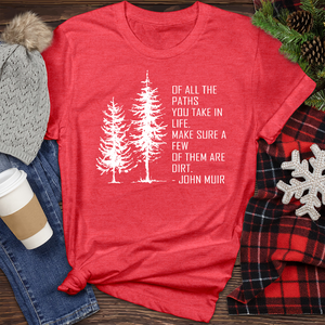 John Muir Heathered Tee Heathered Tee