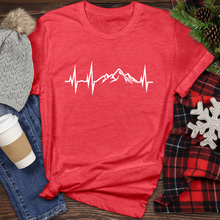 Load image into Gallery viewer, Earth&#39;s Heartbeat Heathered Tee