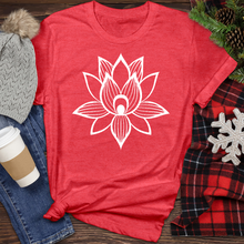 Load image into Gallery viewer, Lotus Flower Heathered Tee