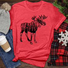 Load image into Gallery viewer, Moose Sighting Heathered Tee