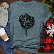 Load image into Gallery viewer, Mountain Hand Heathered Tee