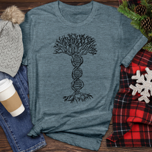 Load image into Gallery viewer, Dna and Tree 01 Heathered Tee