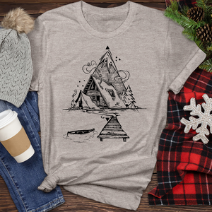 Mountain Nature Heathered Tee