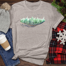 Load image into Gallery viewer, Feather Forest Heathered Tee