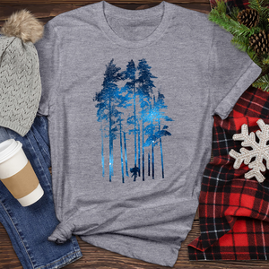 Winter Wolf Heathered Tee