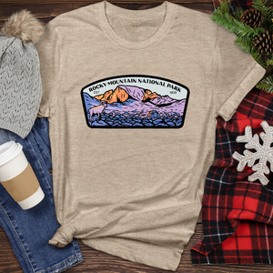 Rocky Mountain 02 Heathered Tee