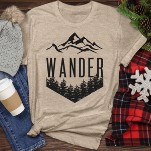 Wander Heathered Tee