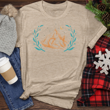 Load image into Gallery viewer, Mountain and Moon Heathered Tee