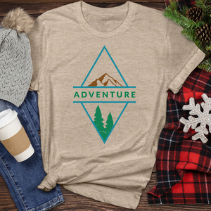 Adventure Mountain Heathered Tee