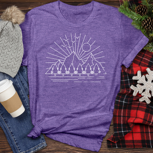 Nature Hills Illustration Heathered Tee