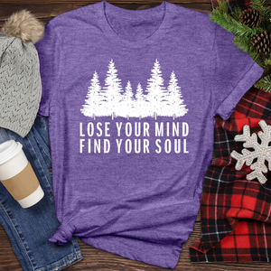 Find Your Soul Heathered Tee