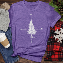 Load image into Gallery viewer, Direction Tree Heathered Tee