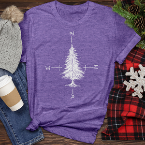 Direction Tree Heathered Tee