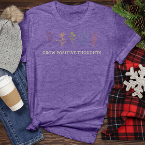 Grow Positive Heathered Tee