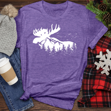 Load image into Gallery viewer, Moose Nature Heathered Tee