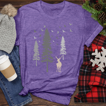 Load image into Gallery viewer, Deer Tree Heathered Tee