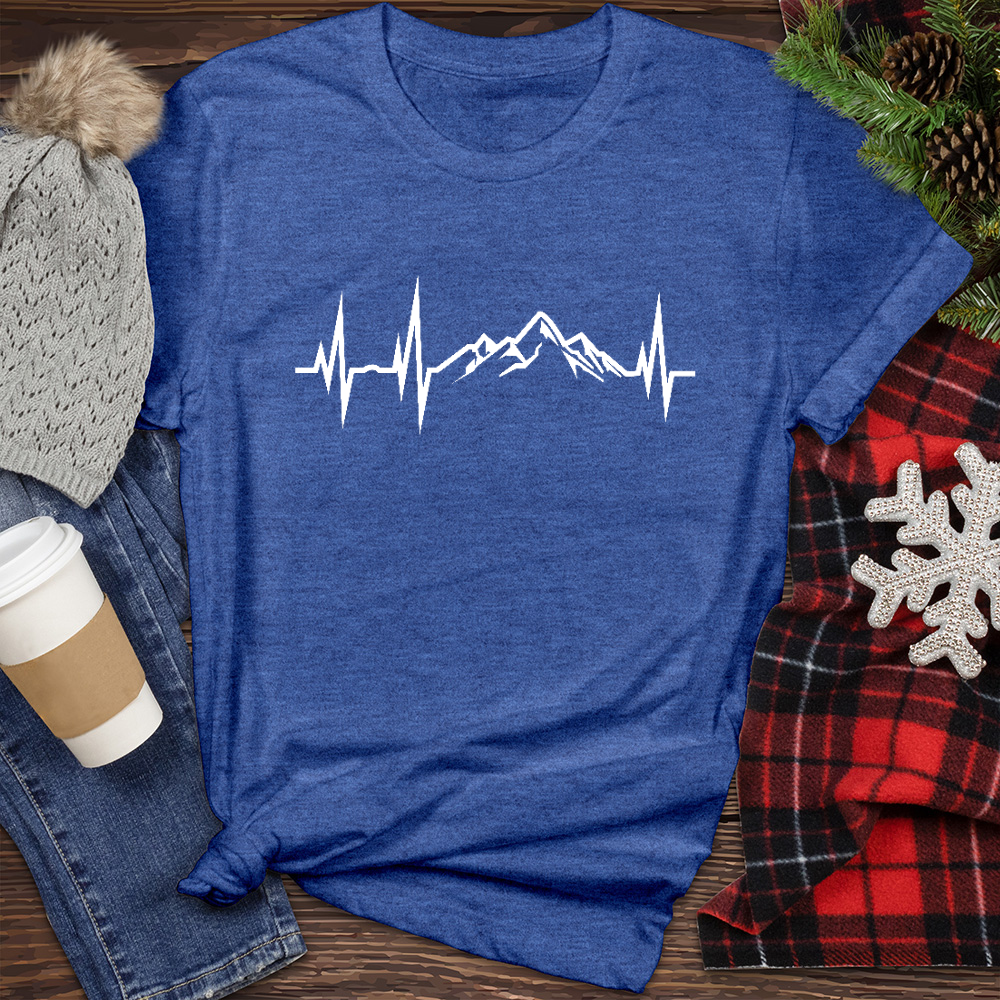 Earth's Heartbeat Heathered Tee
