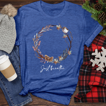 Load image into Gallery viewer, Just Breathe Heathered Tee