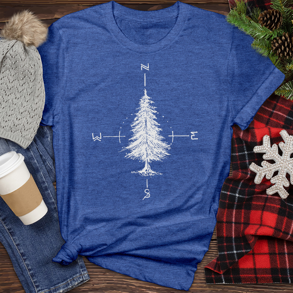 Direction Tree Heathered Tee