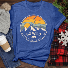 Load image into Gallery viewer, Go Wild Heathered Tee