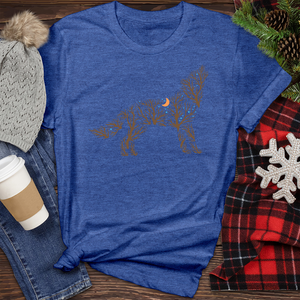 Wolf Tree Heathered Tee
