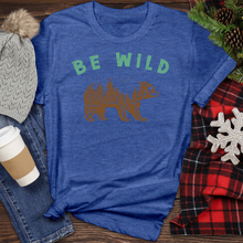 Load image into Gallery viewer, Be Wild Bear Heathered Tee