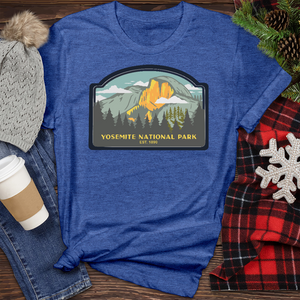 Yosemite National Park Heathered Tee