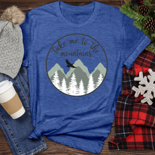 Load image into Gallery viewer, Take Me to the Mountain Heathered Tee