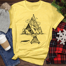 Load image into Gallery viewer, Mountain Nature Heathered Tee