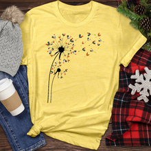 Load image into Gallery viewer, Hen Dandelion Heathered Tee