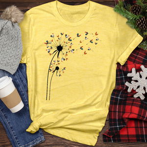 Hen Dandelion Heathered Tee