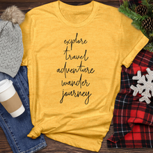 Load image into Gallery viewer, 5 Rules Of Life Heather Tee