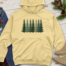 Load image into Gallery viewer, Evergreen Forest Tree Midweight Hoodie