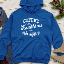 Load image into Gallery viewer, Coffee Mountains and Adventures Midweight Hoodie