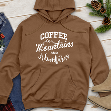 Load image into Gallery viewer, Coffee Mountains and Adventures Midweight Hoodie