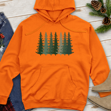 Load image into Gallery viewer, Evergreen Forest Tree Midweight Hoodie