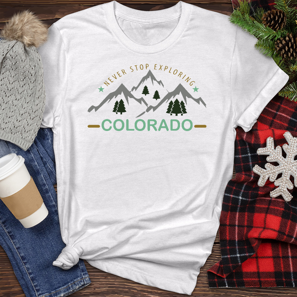 Colorado Explore Heathered Tee