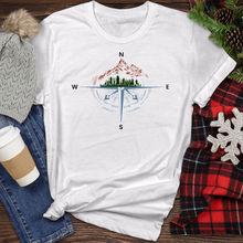 Load image into Gallery viewer, Compass Mountain Heathered Tee