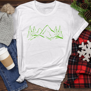 Mountain 02 Heathered Tee